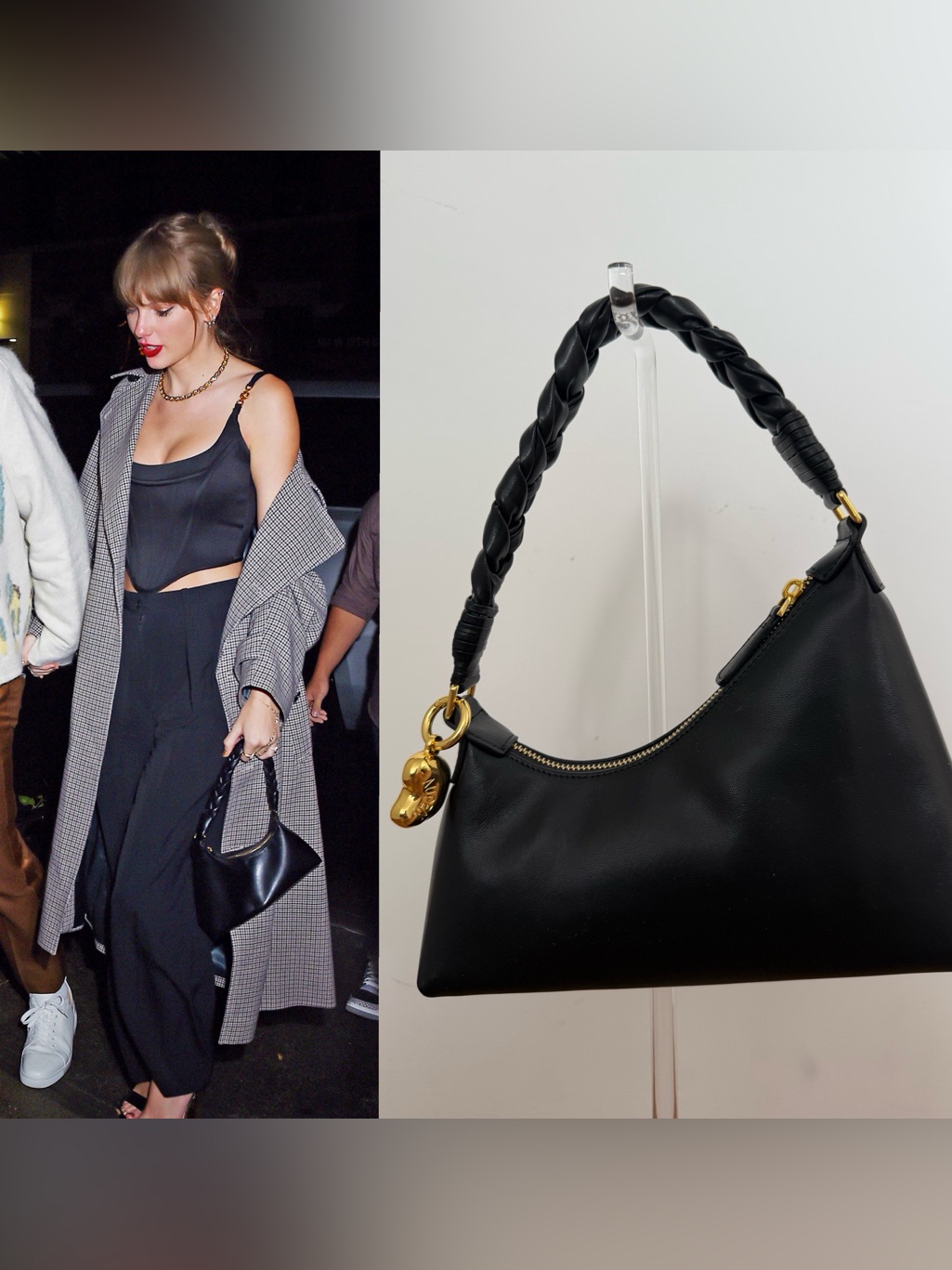 Aso Taylor Swift Aupen Nirvana Bag In Black